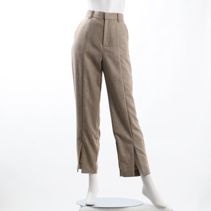トルコヤーンツイードストレートパンツ