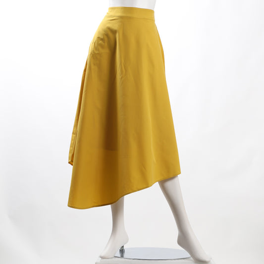 イレギュラーヘムフレアスカート