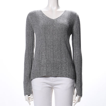 MIX混スリット袖リブニット