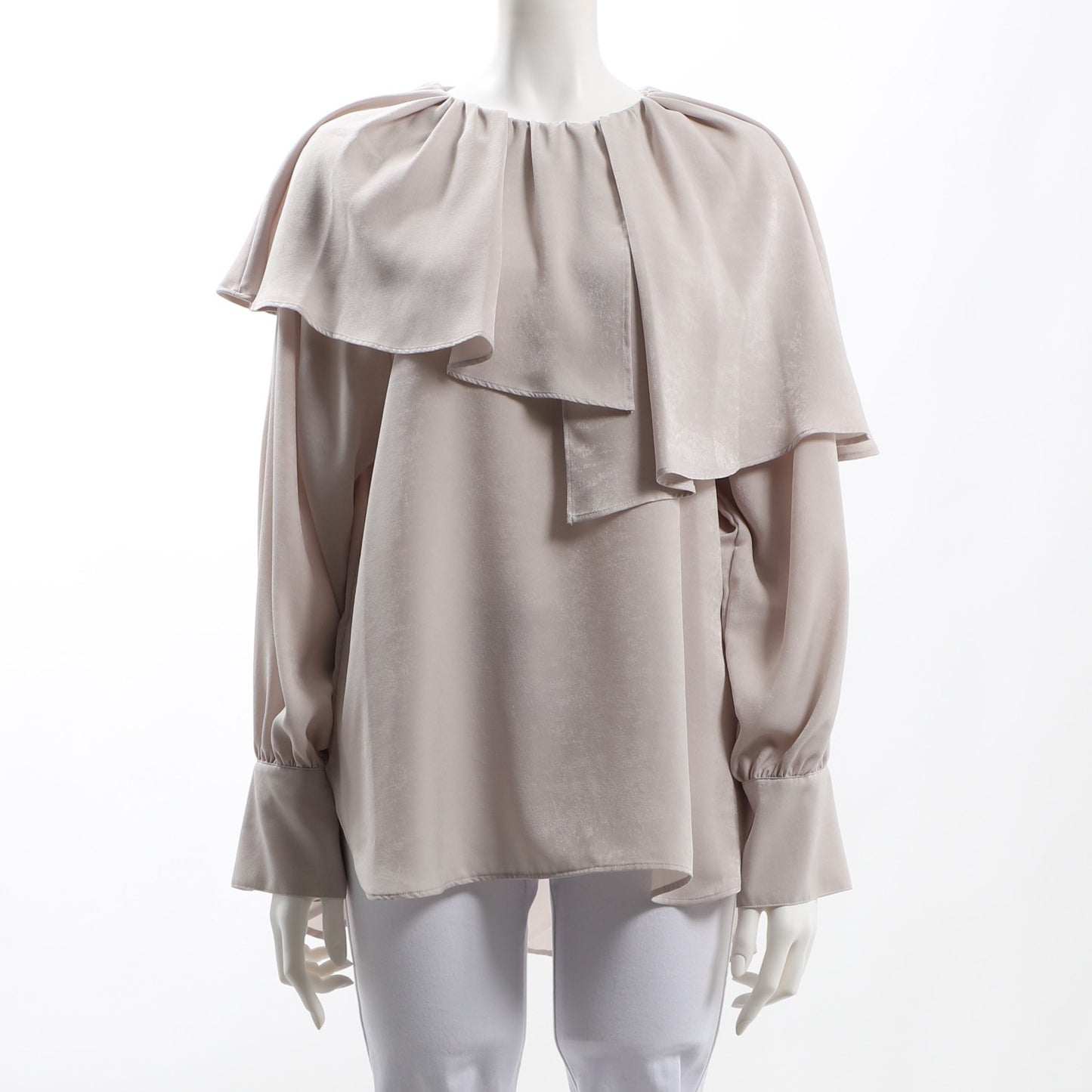 大胆フリルブラウス