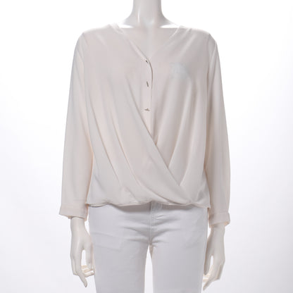 Vネックカシュクールブラウス