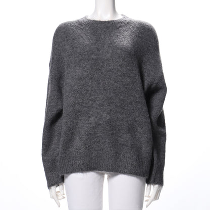 ドロップショルークルーネックニット