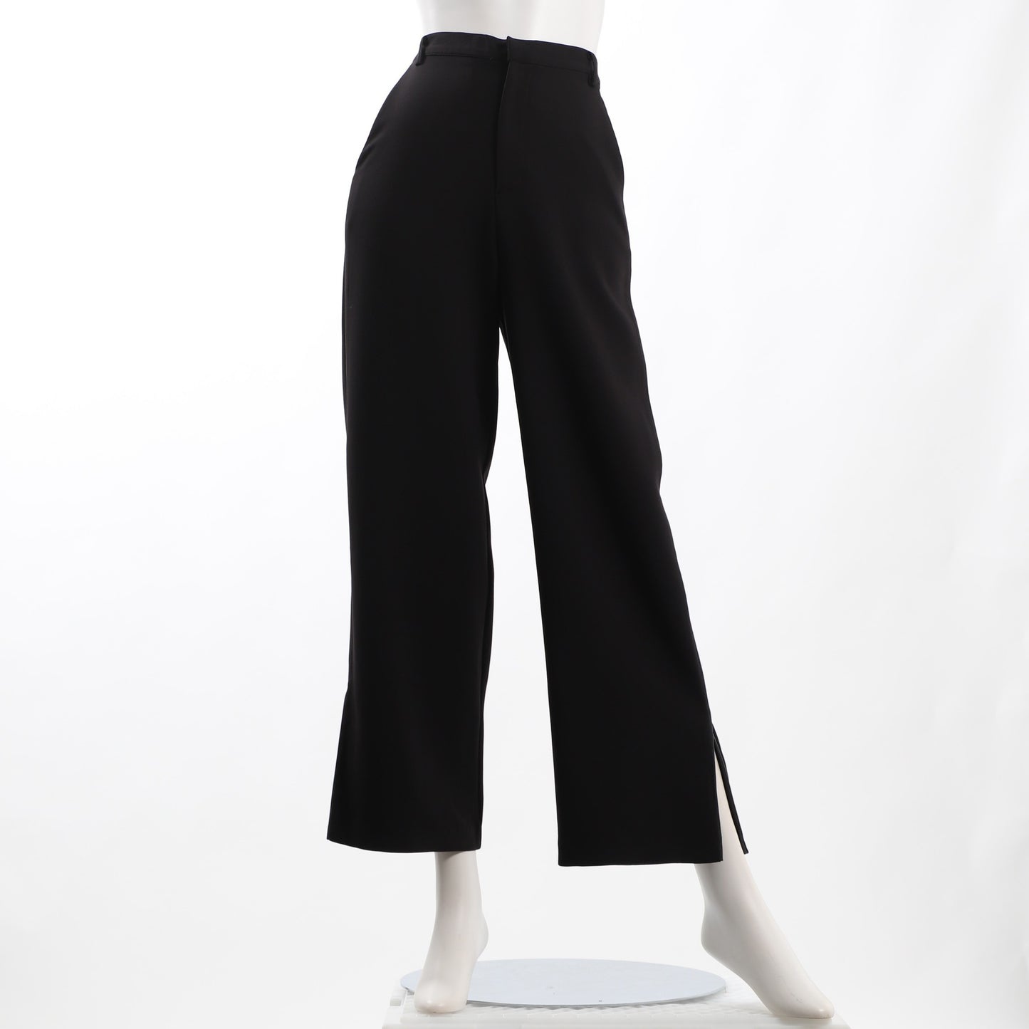 微配色ラインスリットパンツ