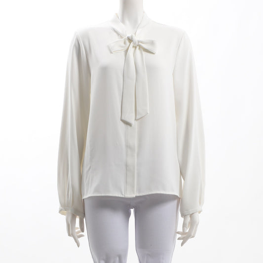 ボウタイデザインブラウス