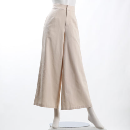 コットンシンプルワイドパンツ