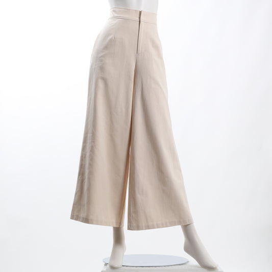 コットンシンプルワイドパンツ