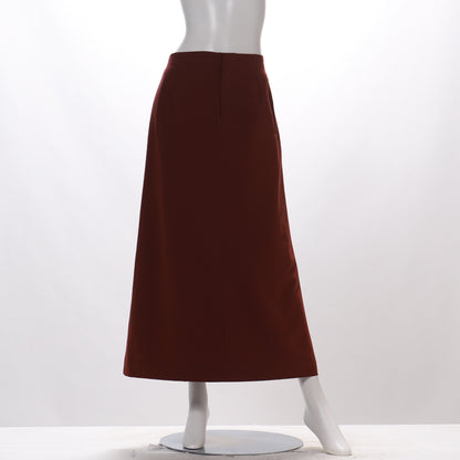 シンプルシルエットスカート