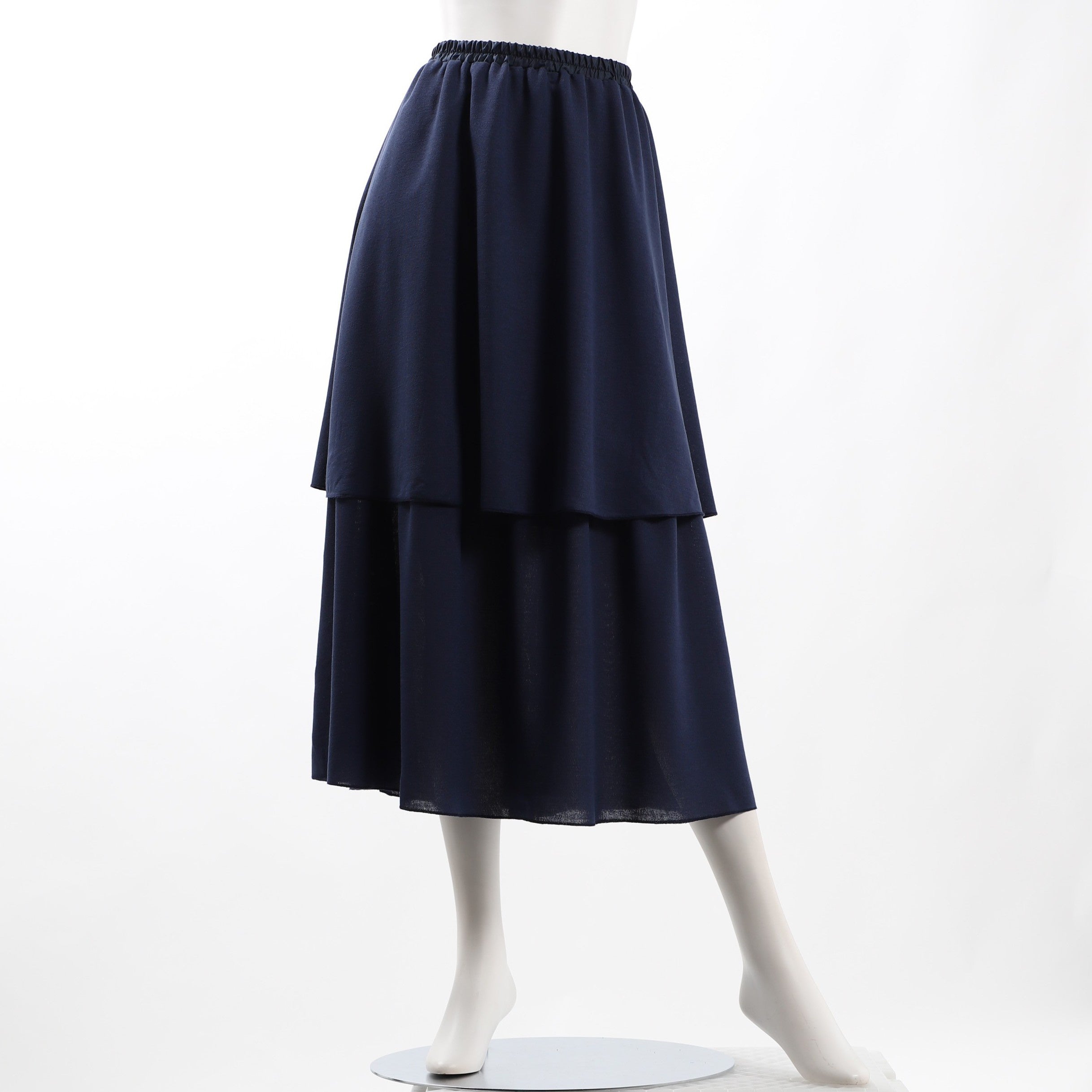 プレーンステッチフレアスカート