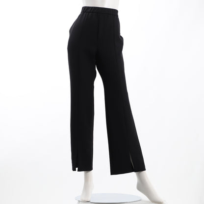 アムンゼンツイルセンターシームフロントスリットパンツ