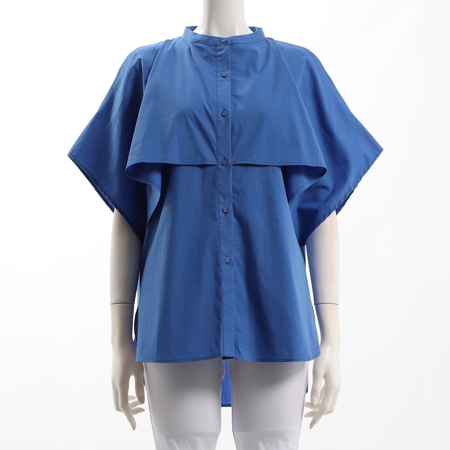 ケープデザインブラウス