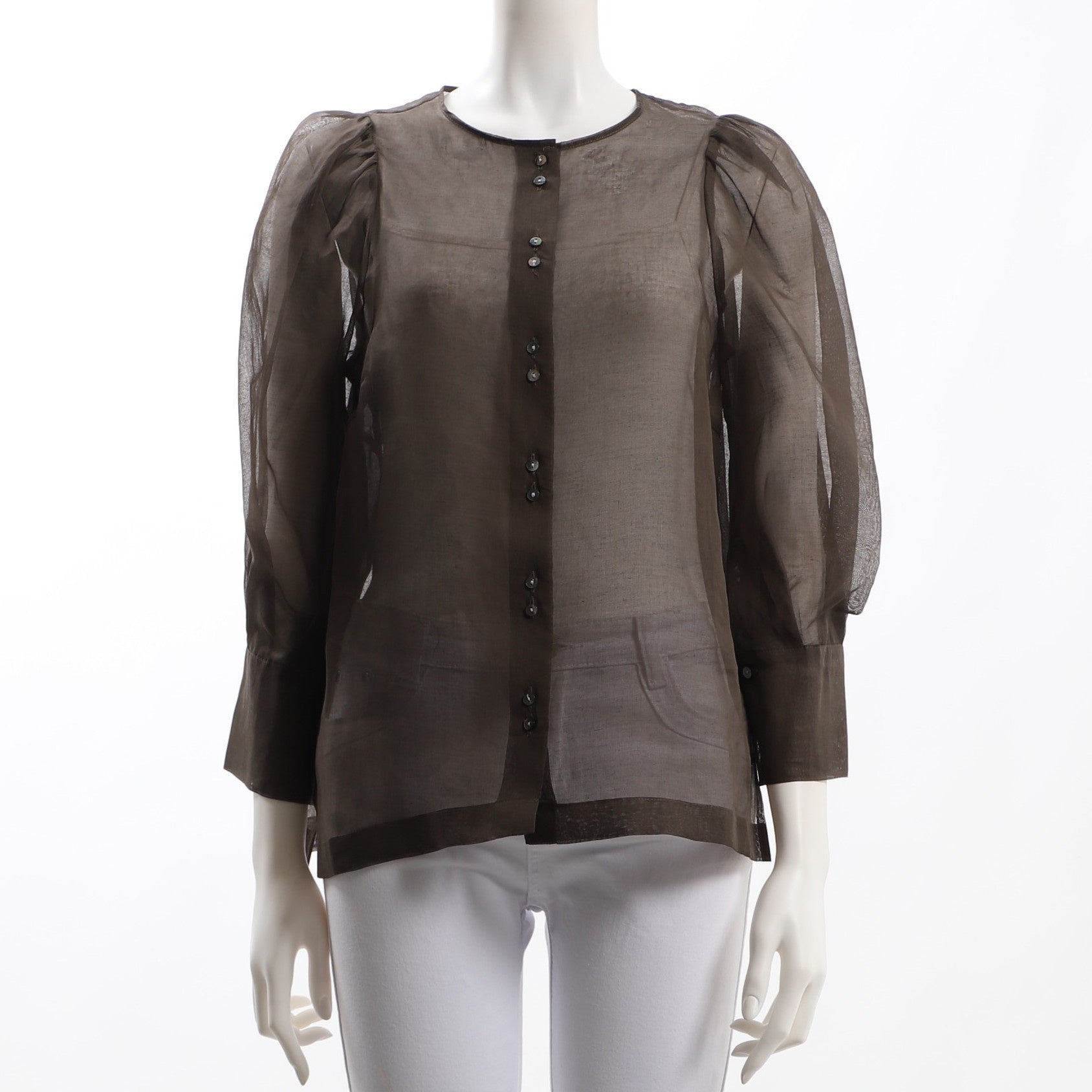 パフスリーブブラウス