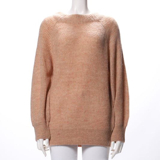 ラフ感あるラグランスリーブニット