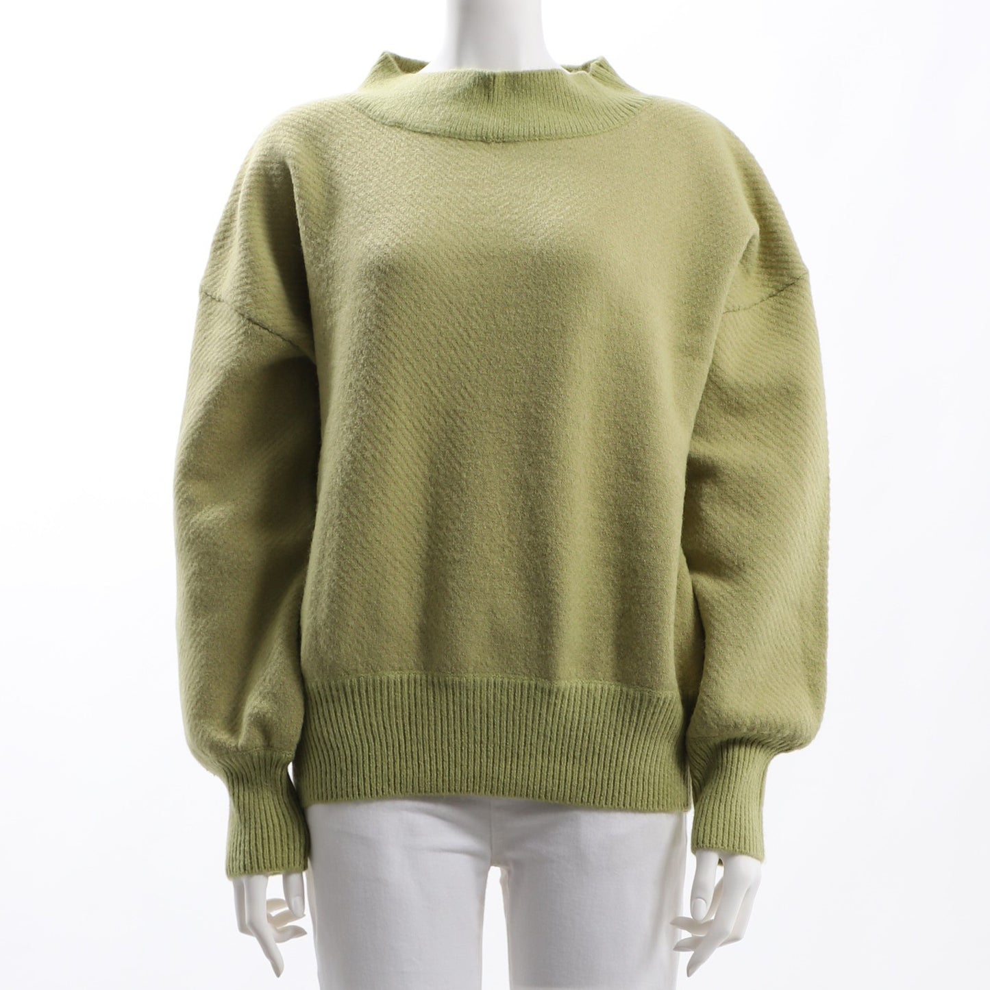 ふんわりお袖ニット