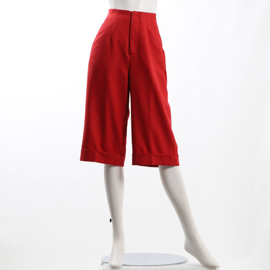 バックゴムガウチョパンツ