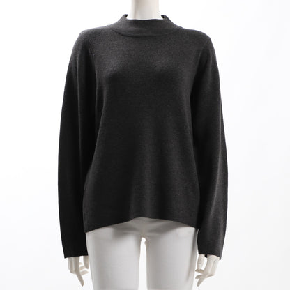 ボトルネックニット