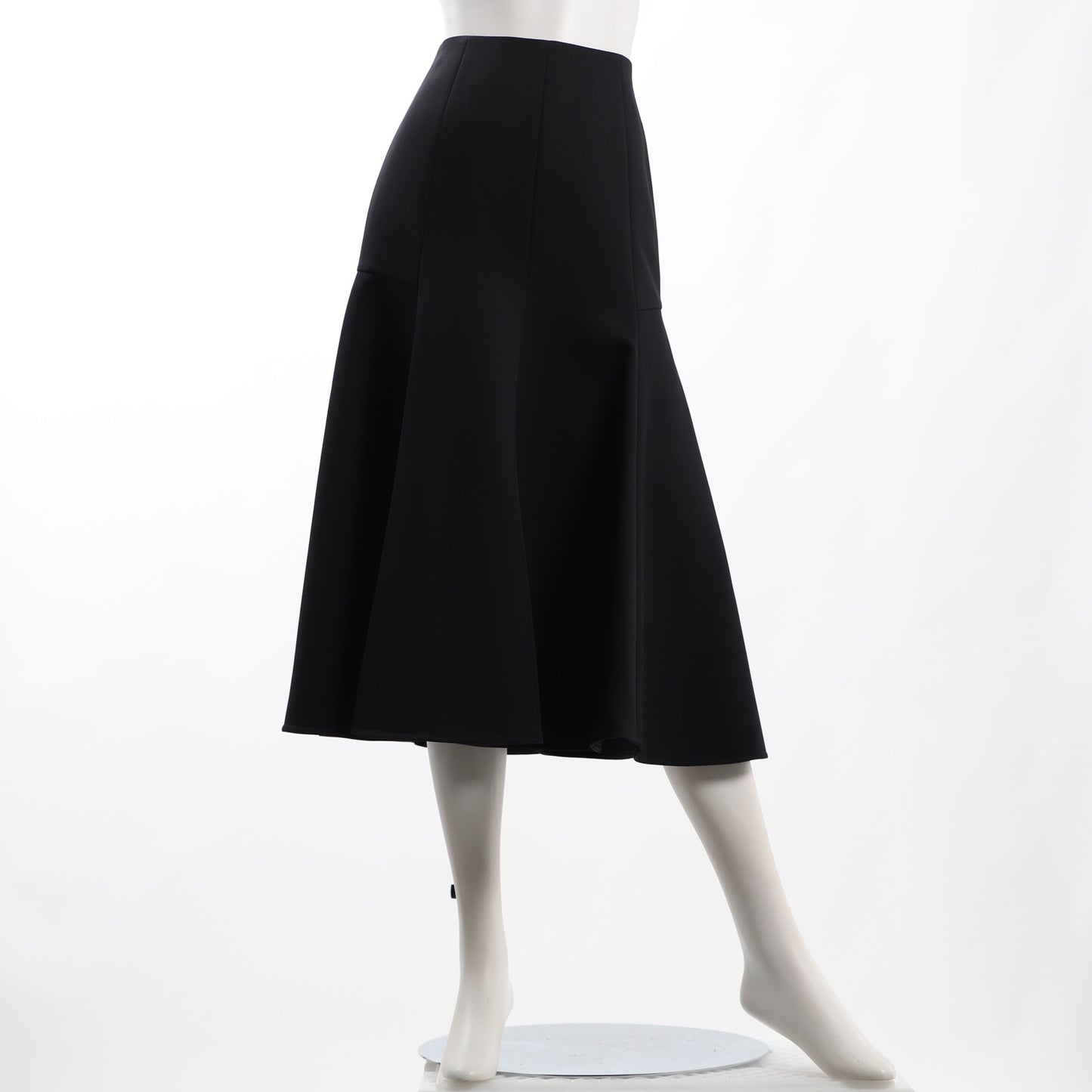 ペプラム切り替えマーメイドスカート