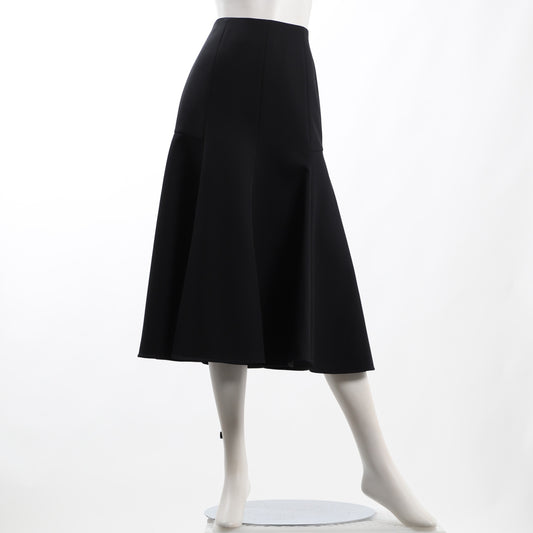 ペプラム切り替えマーメイドスカート