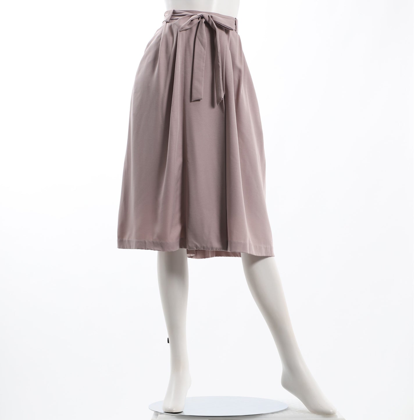 リボンベルトタック入りスカート