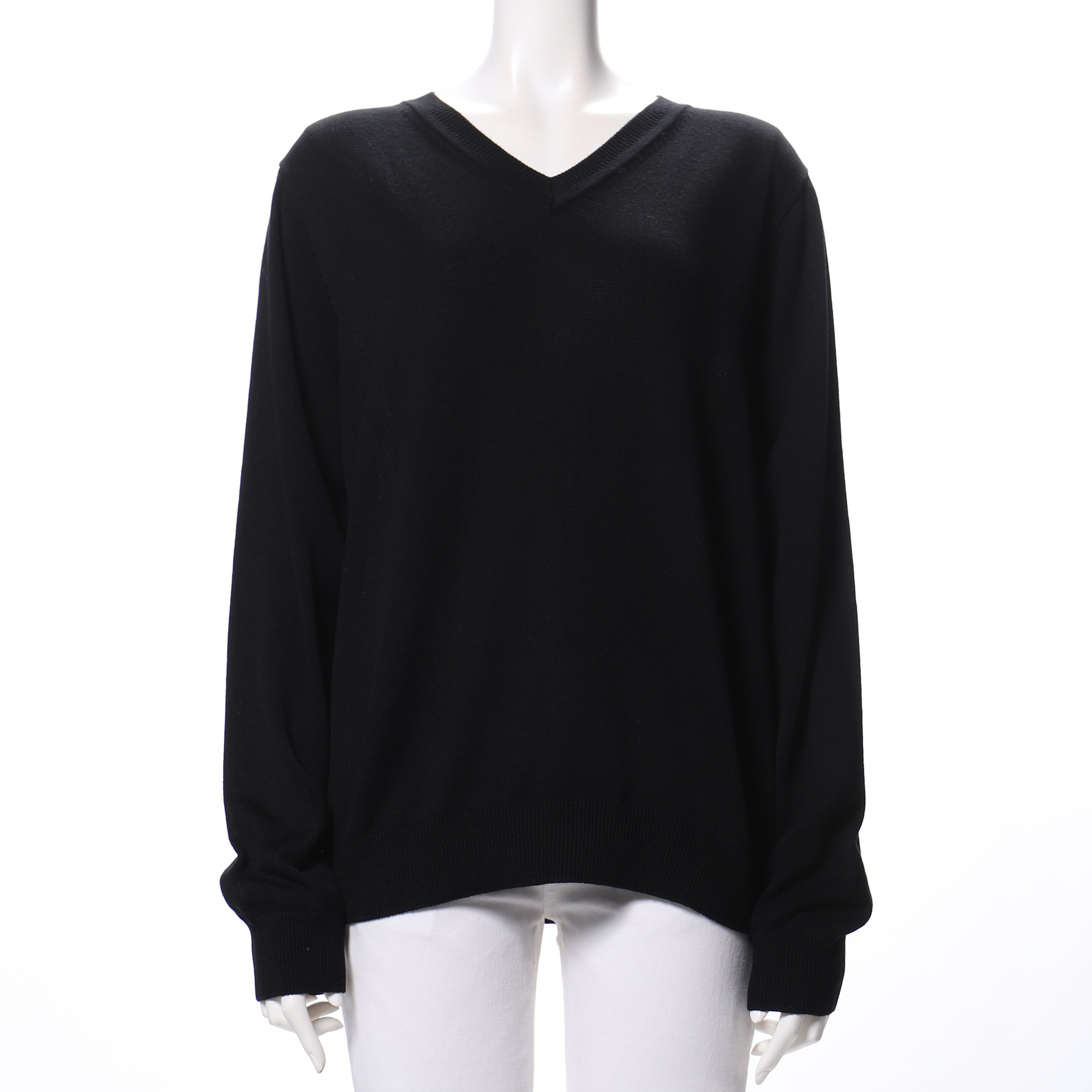 バックボタンニット