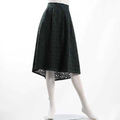 総レースフレアスカート