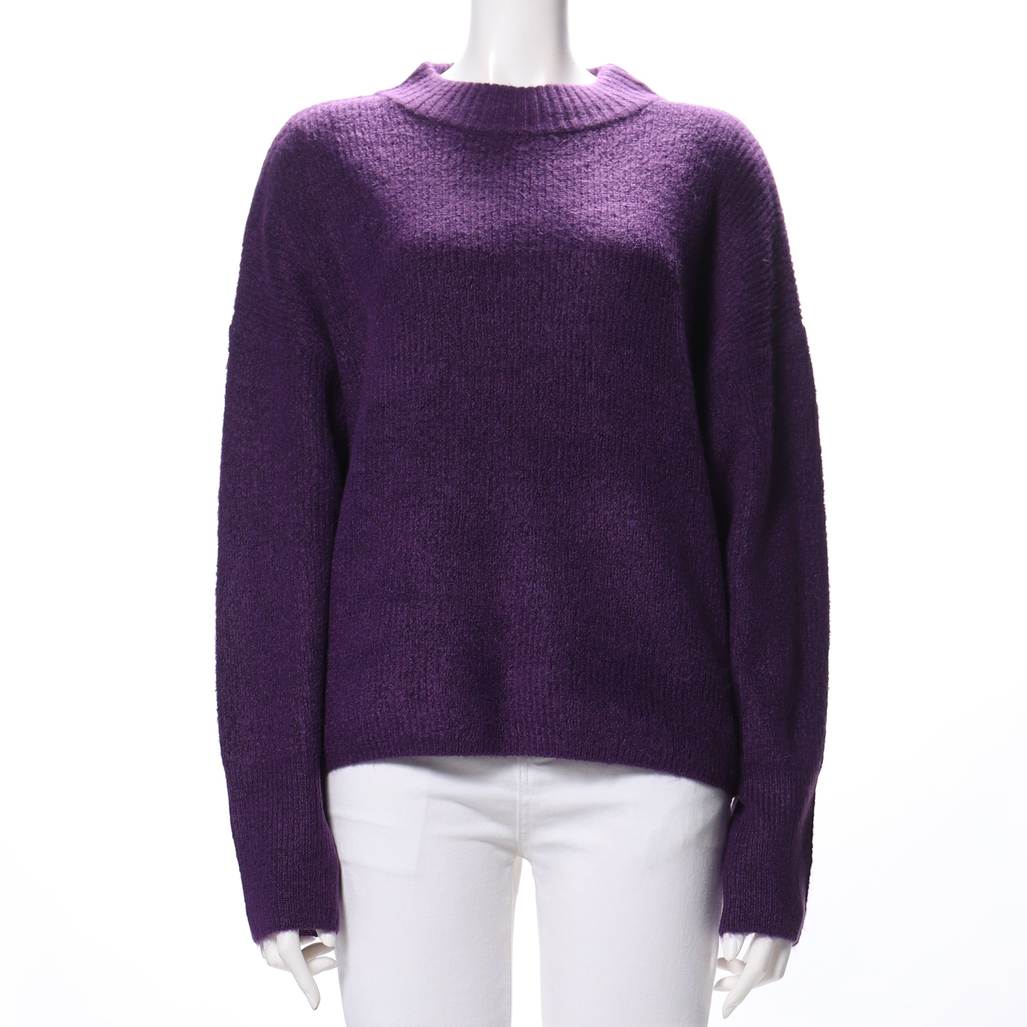 ドロップショルダーオフネックニット