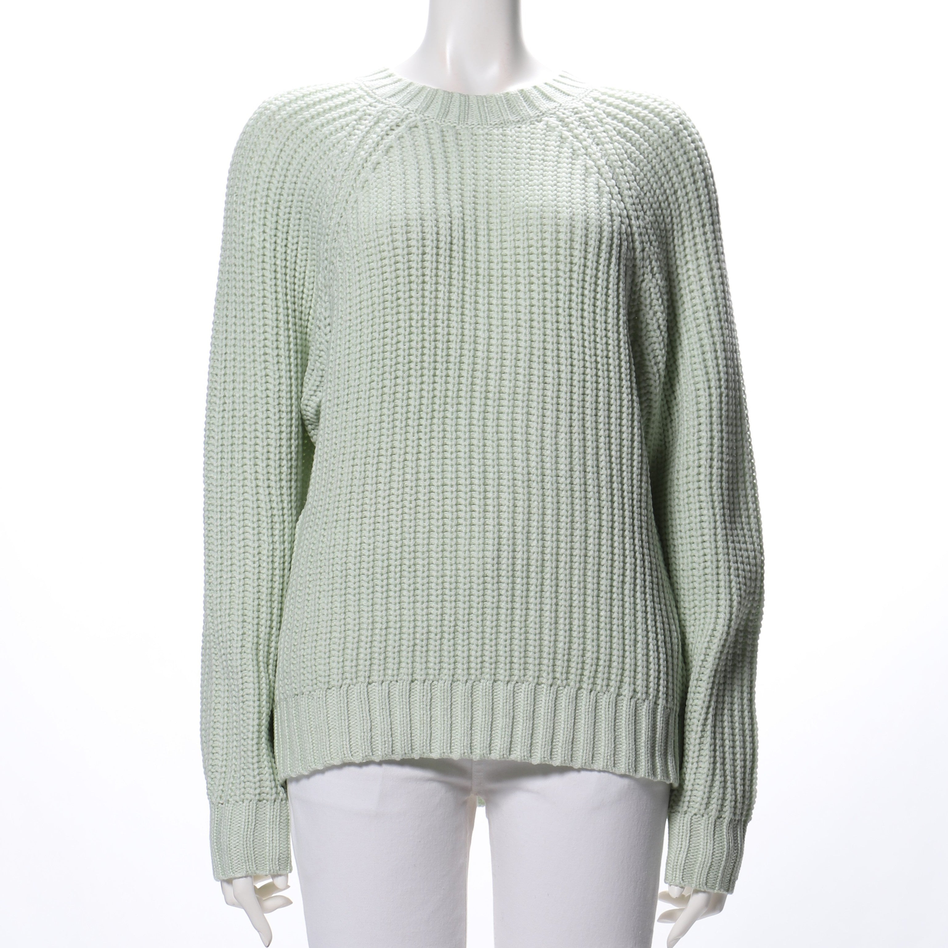 ロービングヤーンシンプルシルエットニット