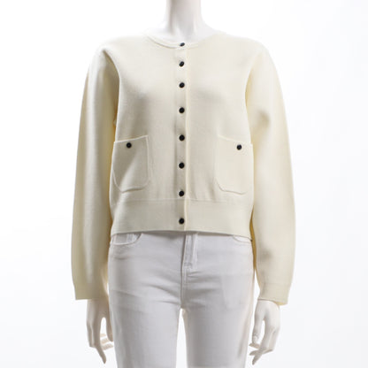 ポケットデザインクルーネックカーディガン