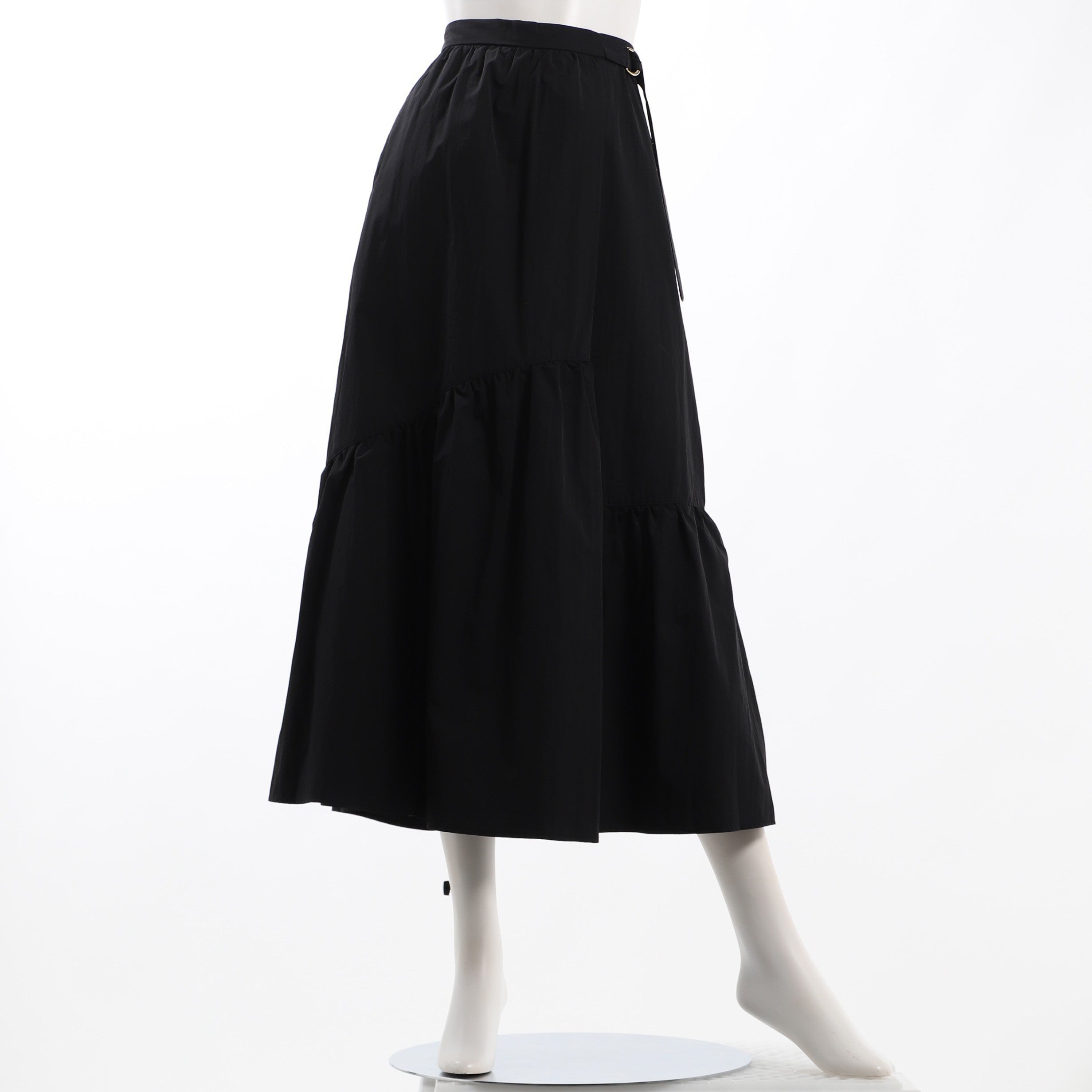 ナイロンシャンブレーラップ風スカート