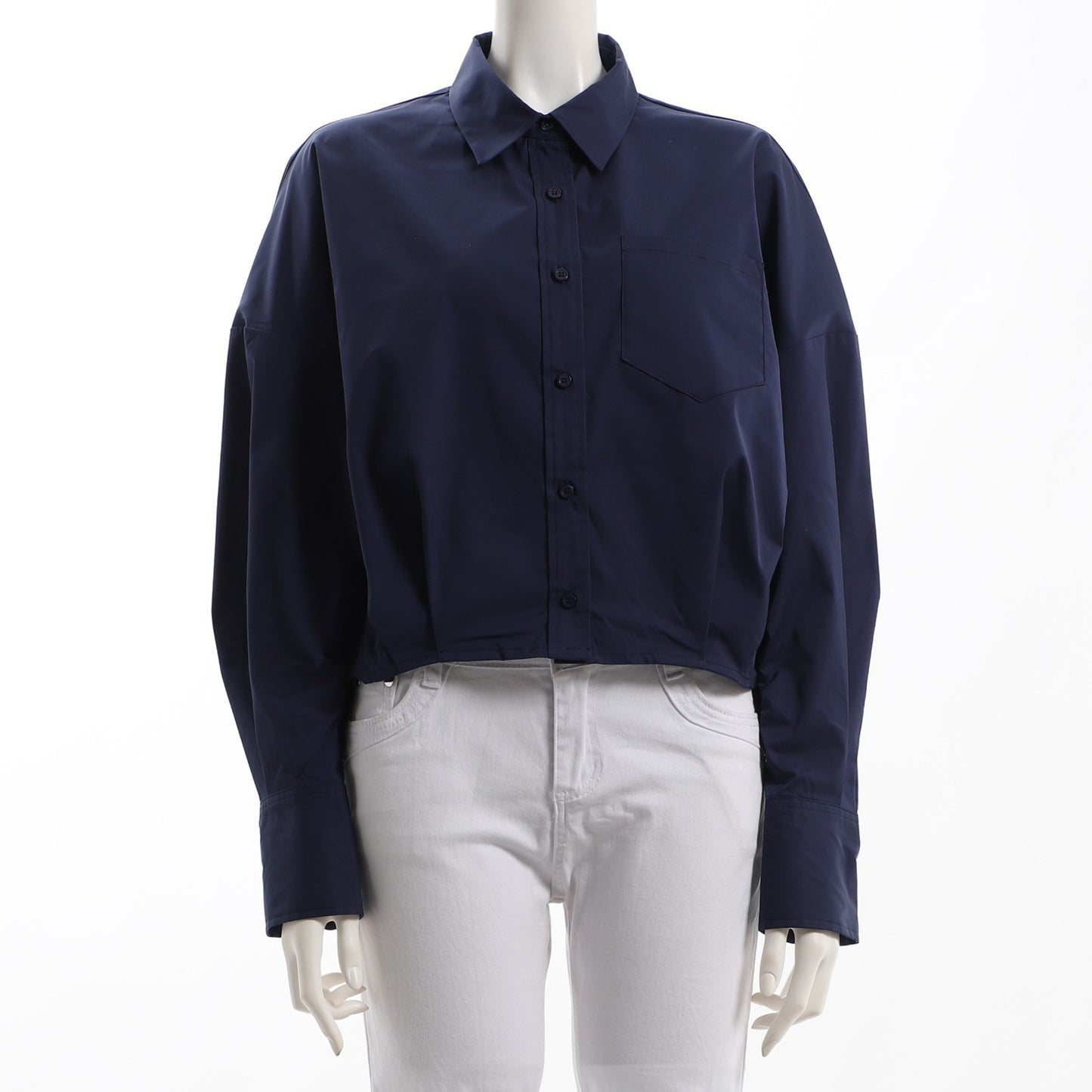 アウトポケットタックシャツ