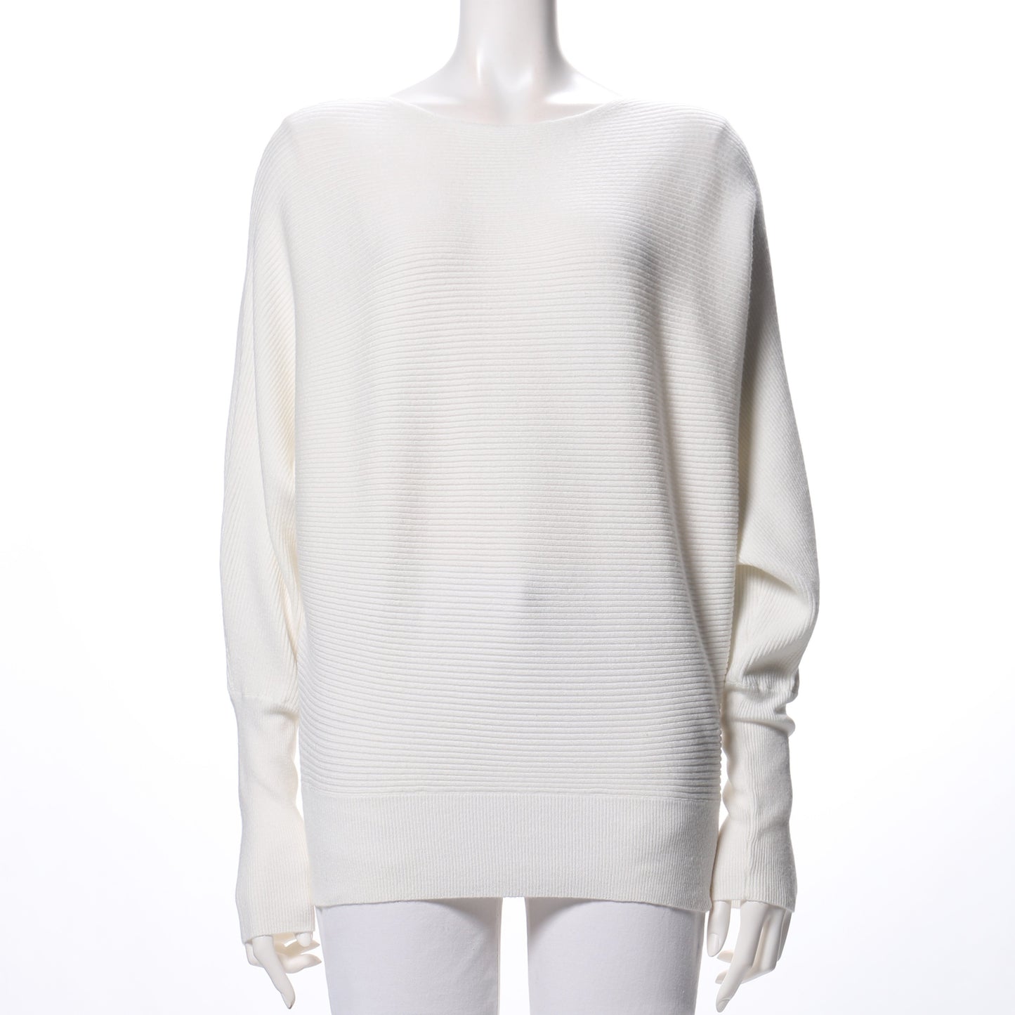 ドルマンスリーブニット