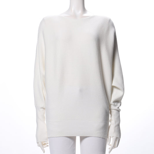 ドルマンスリーブニット