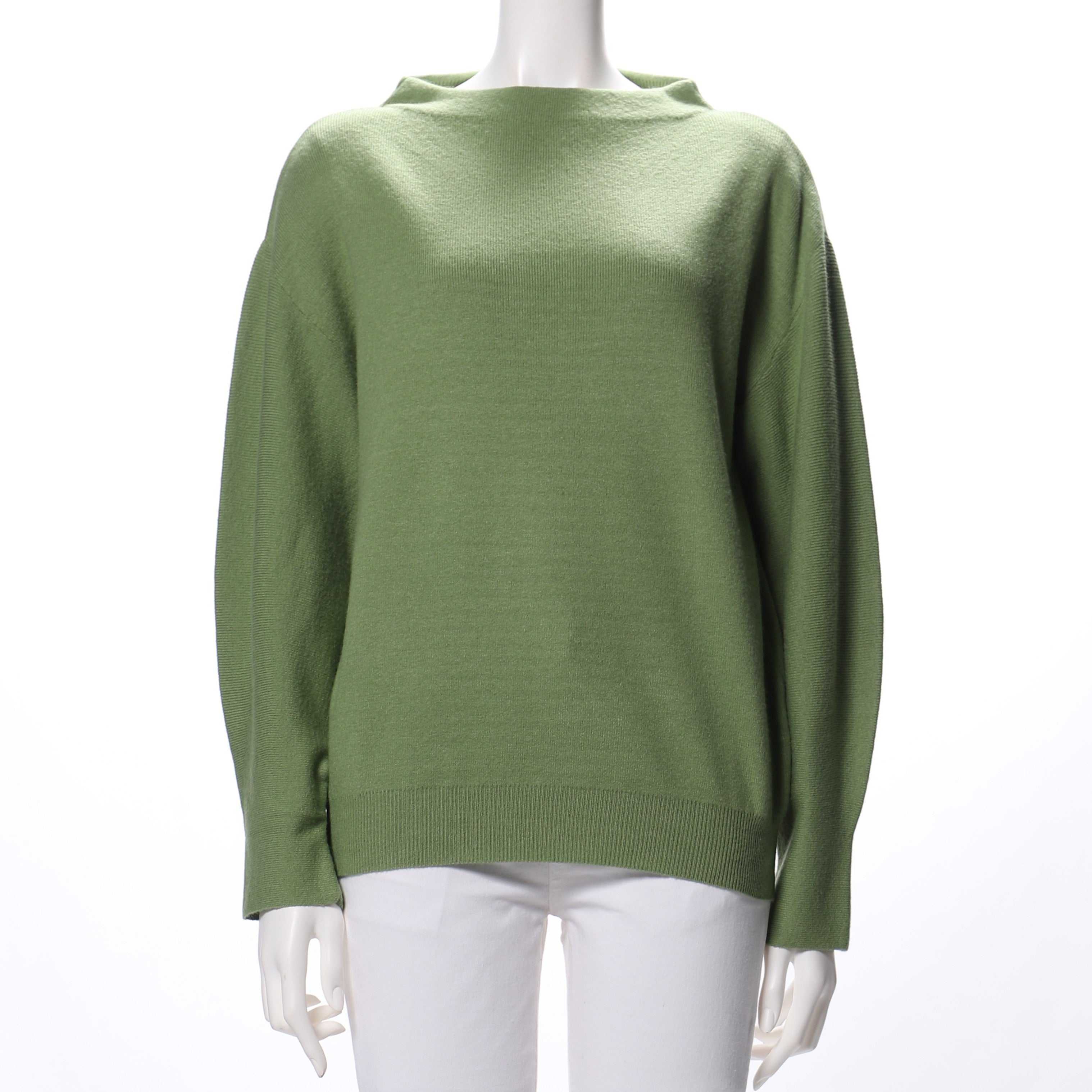 ドロップショルダーオフネックニット