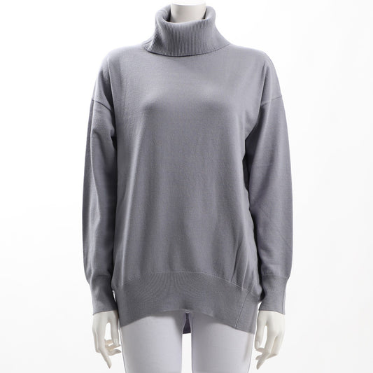 ミラノリブタートルネックニット