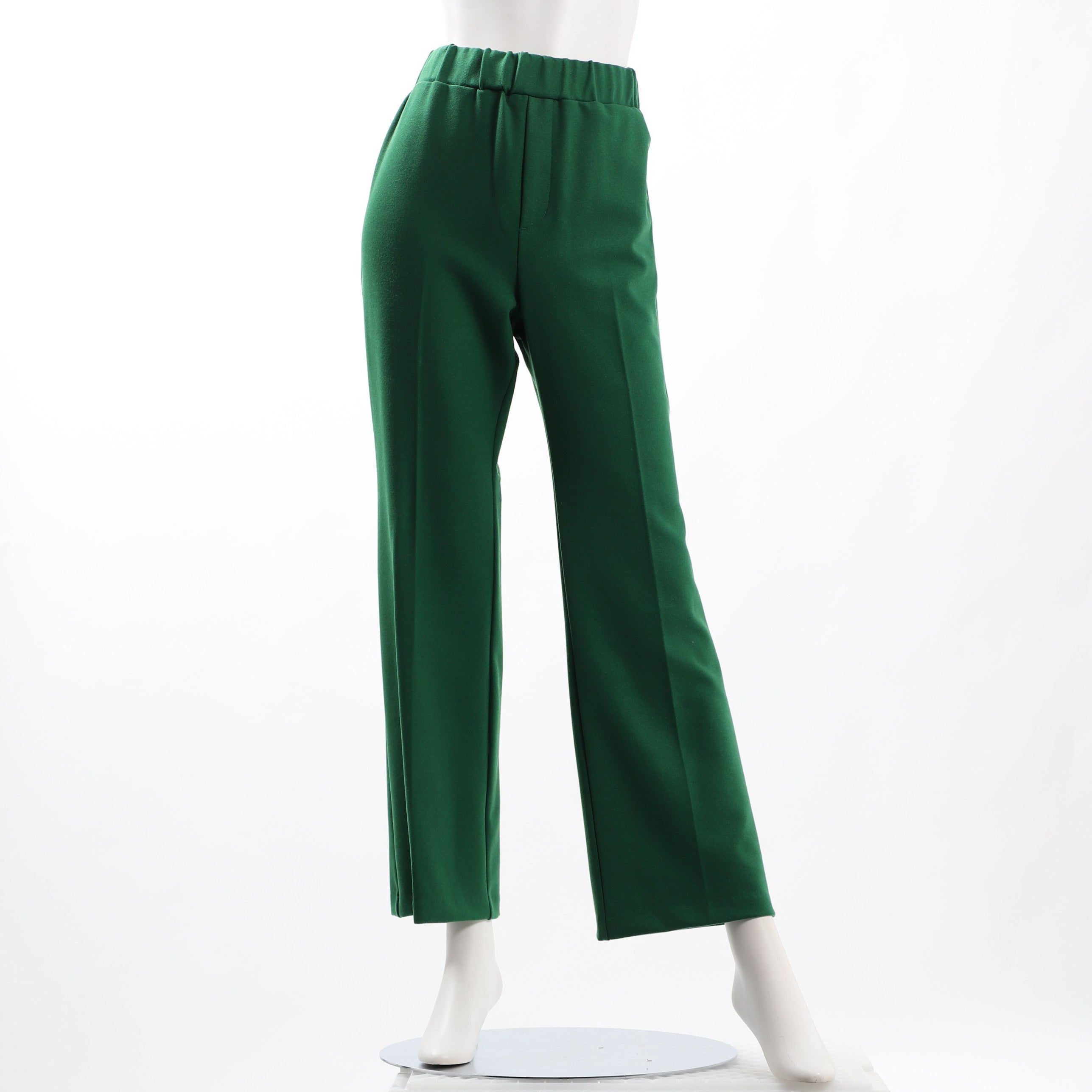 両面起毛セミフレアパンツ