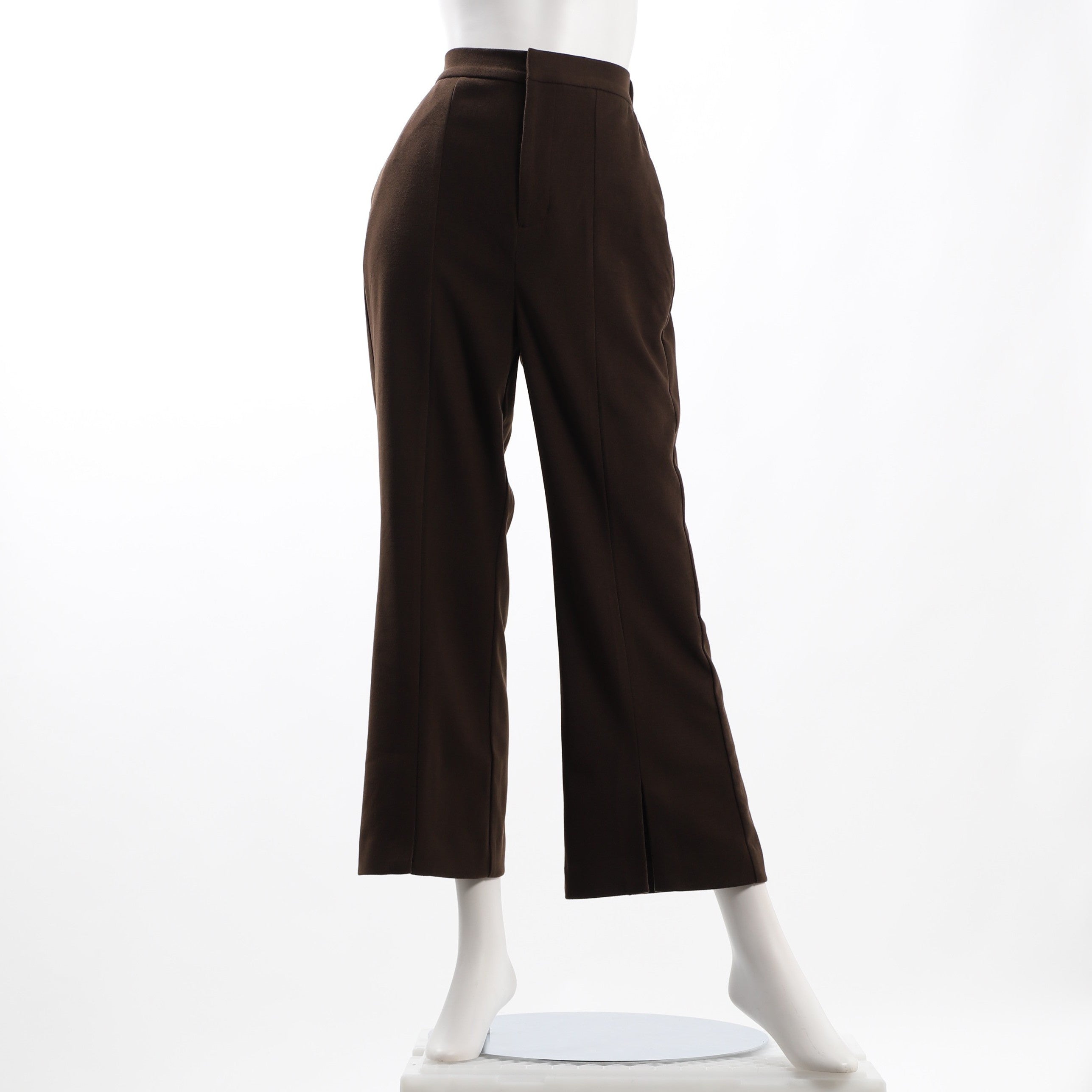 センターシームスリットワイドパンツ