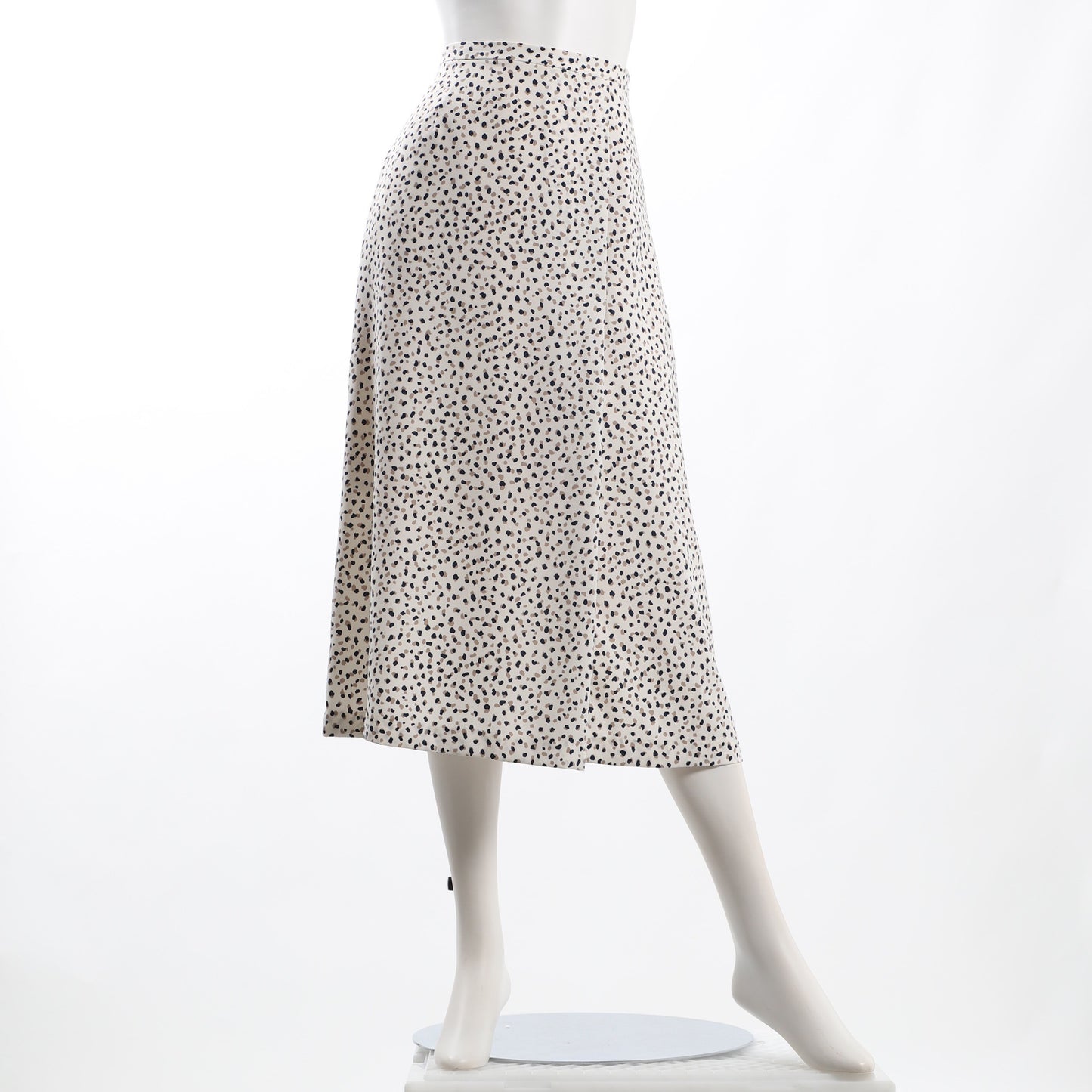 小石柄タック入りAラインスカート