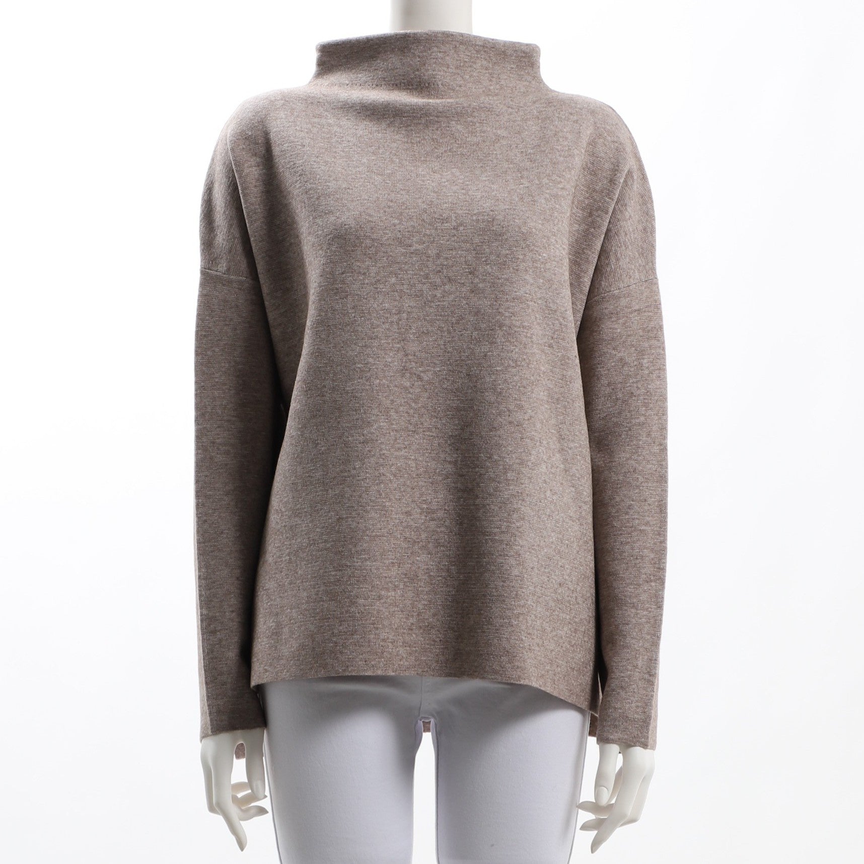 ドロップショルダーオフネックニット