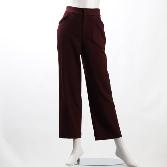 カルゼ後染めストレッチストレートパンツ