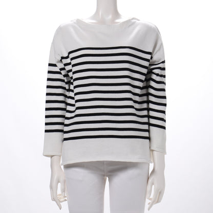 ドロップショルダー柄ニット