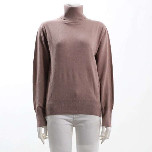 ストレッチヤーンタートルネックニット