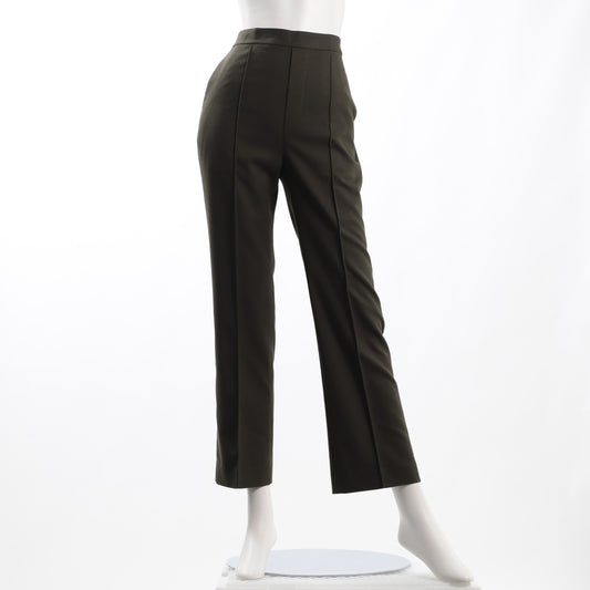 バックスリットテーパードパンツ