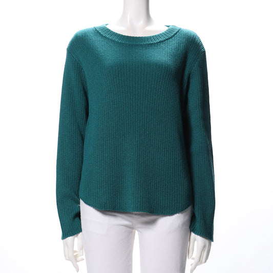 ボートネックドロップショルダーニット