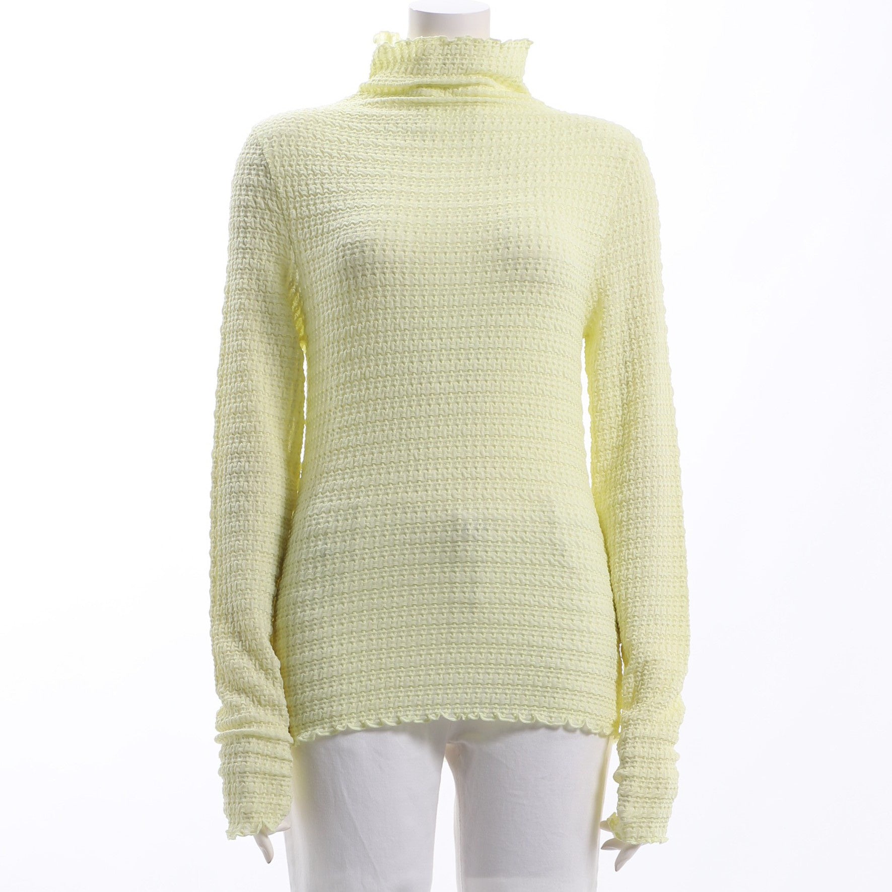 凸凹素材カットソー