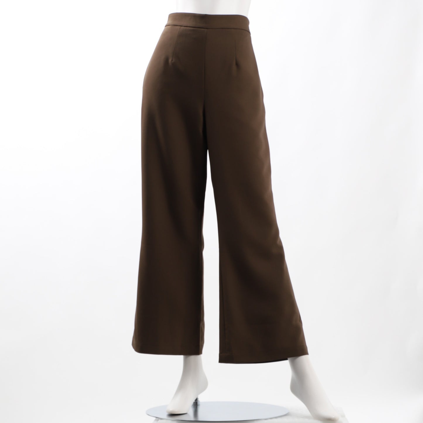 シンプルデザインフレアパンツ