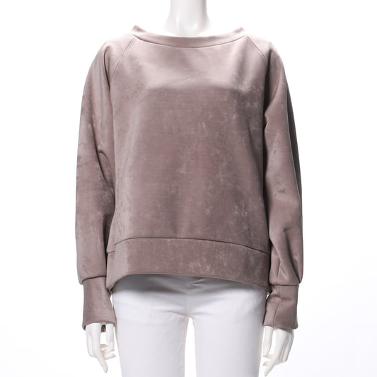 ベロアラグランスリーブカットソー