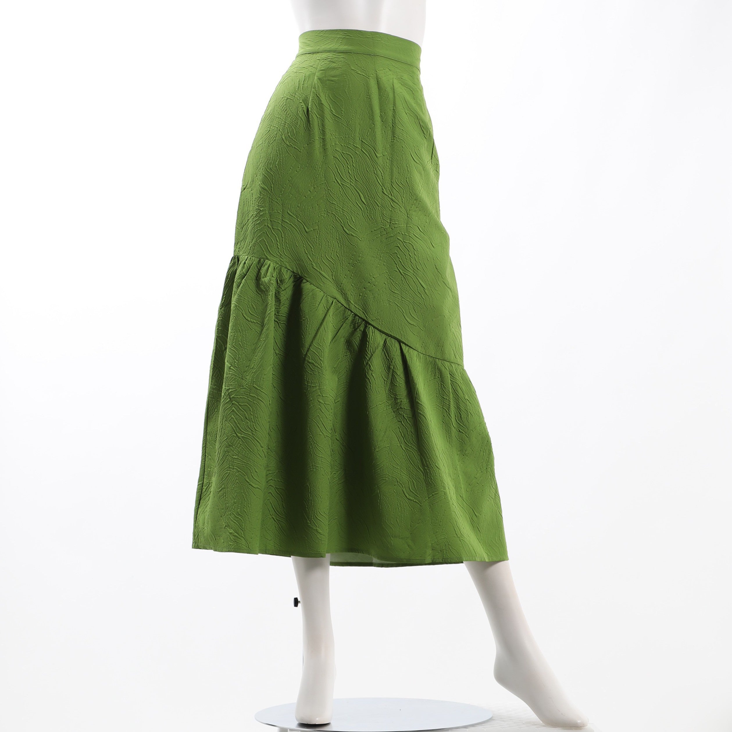 ふくれジャガードスカート