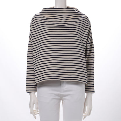 ボトルネックカットソー