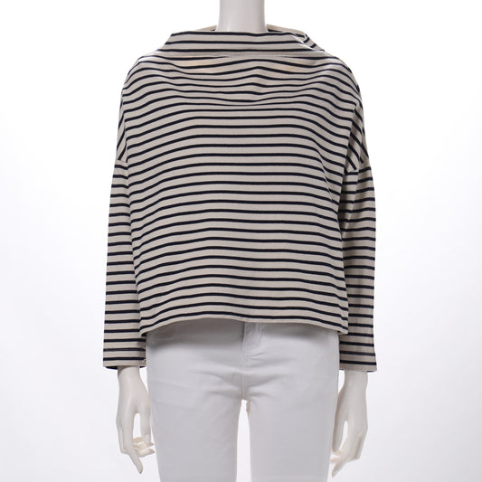 ボトルネックカットソー