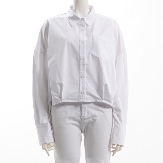 アウトポケットタックシャツ