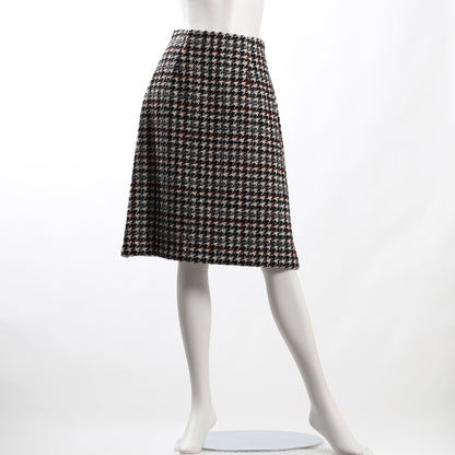 千鳥格子柄スカート